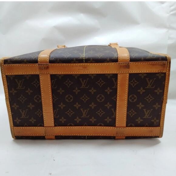 Louis Vuitton LV Travel Bag M41924 Sac Chaussures40 Brown Monogram - Picture 5 of 7